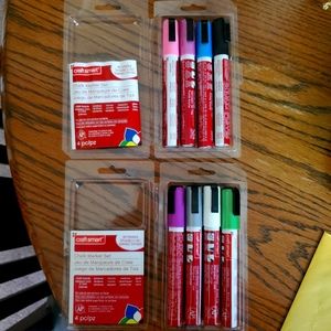 2 Chalk marker sets